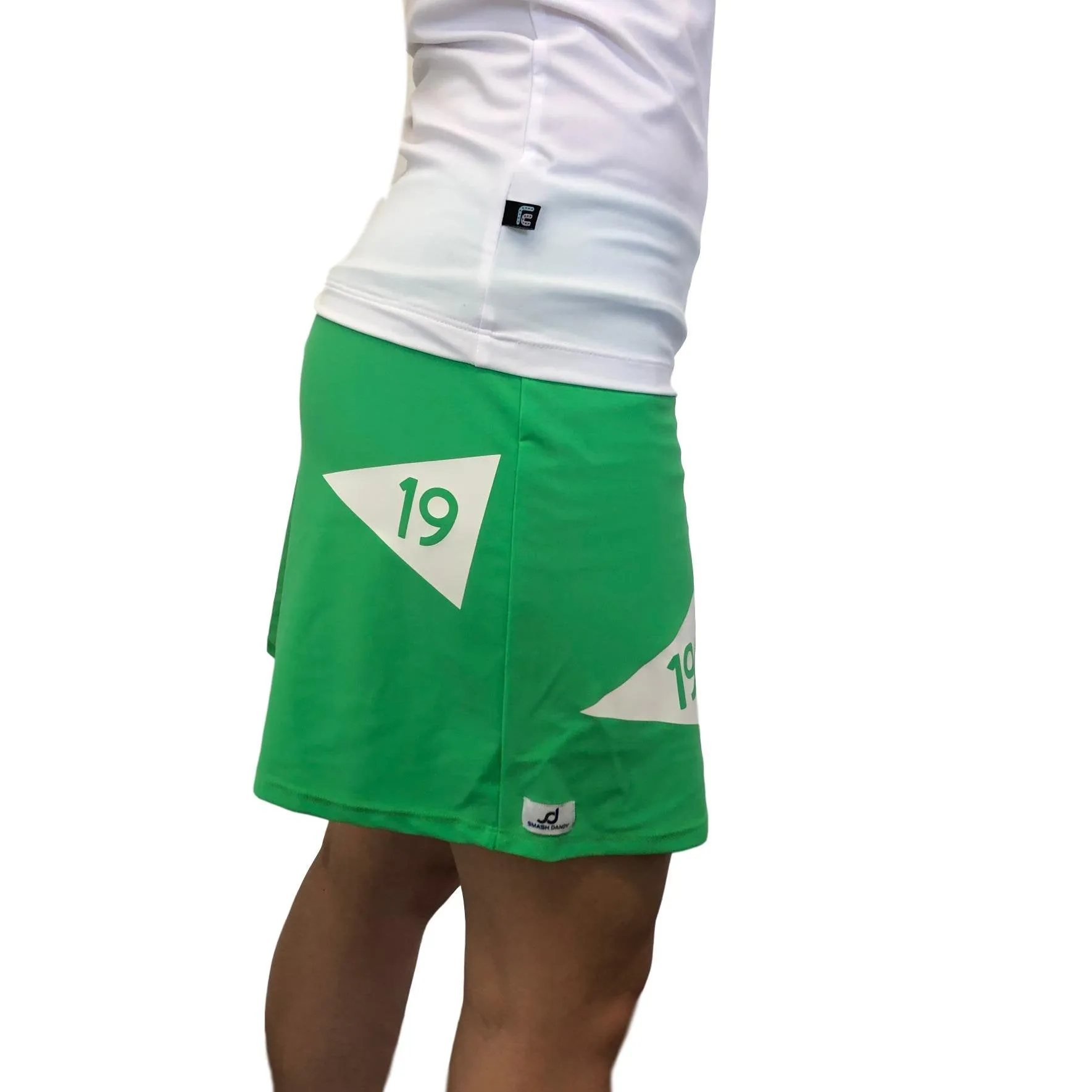 19th Hole Themed Slim Golf Skort