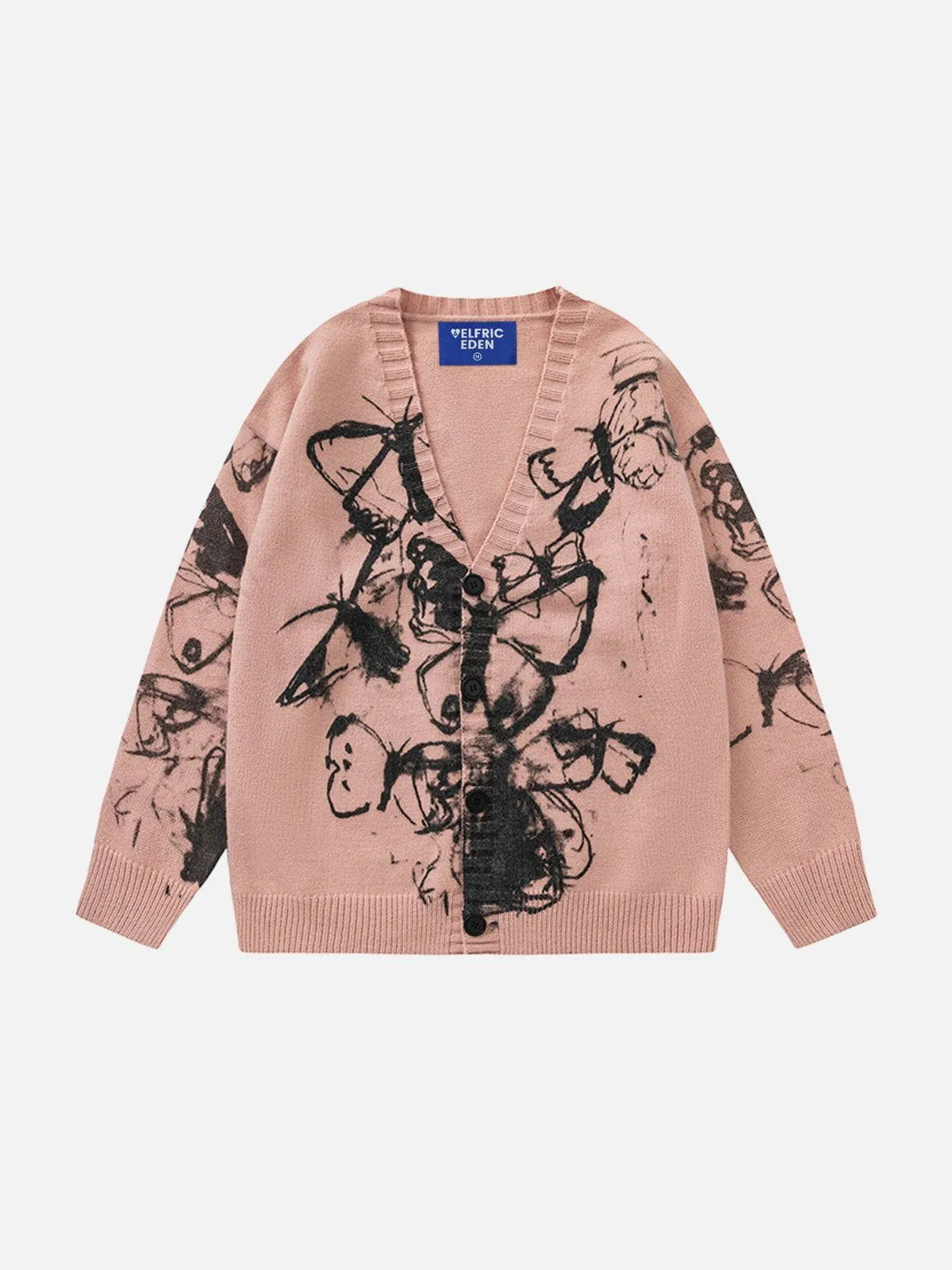 Aelfric Eden Graffiti Butterfly Cardigan