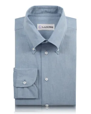 Air Blue Casual Chambray Shirt