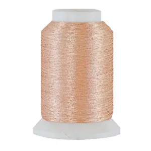Artistic 40/2 Metallic Thread in Peach, 1000yd