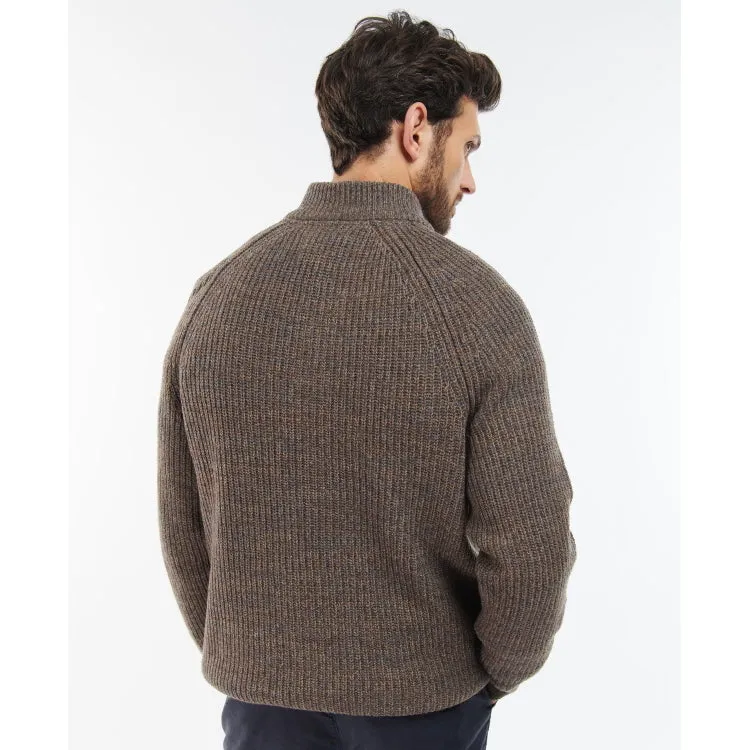 Barbour Horseford Half Button Jumper - Sandstone