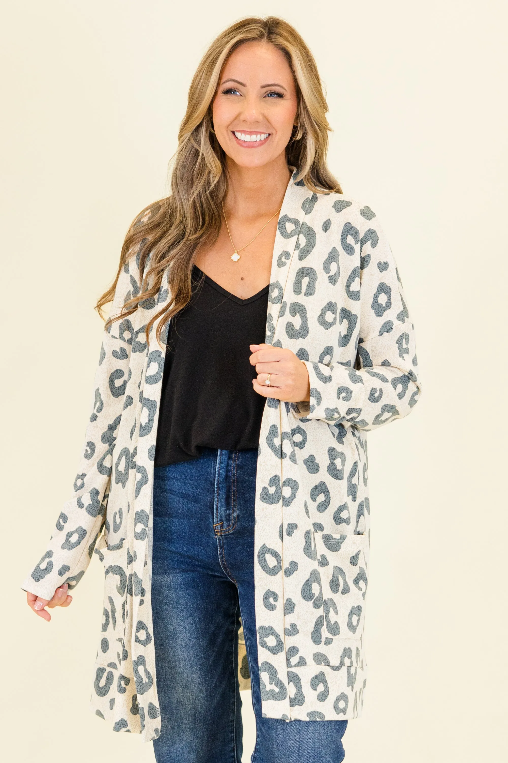 Be Better Cardigan, Taupe