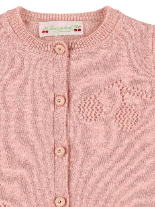 Bonpoint   Cashmere knit cardigan 
