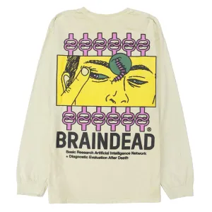 Brain Dead Evaluate Long Sleeve T-shirt / Lemon