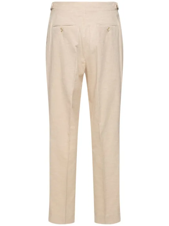 Brunello Cucinelli   Cotton &amp; cashmere corduroy pants 