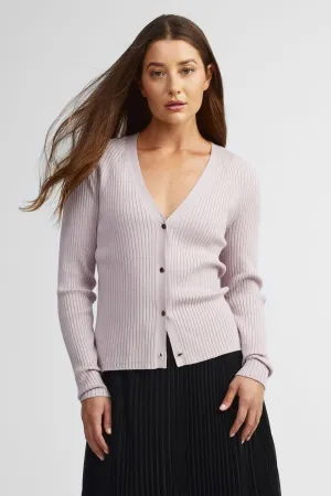 Cardigan col en V tricot - Femme