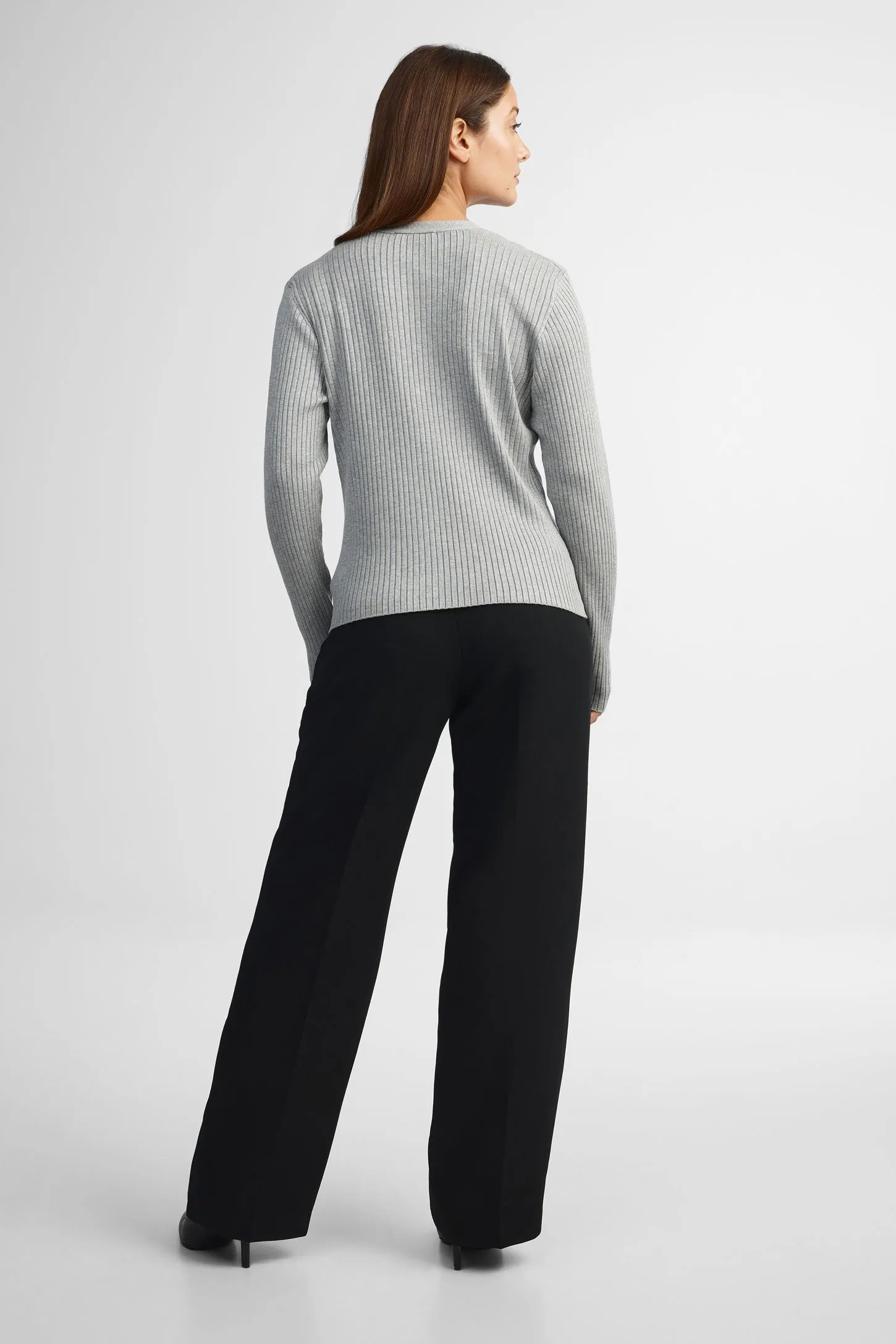 Cardigan col en V tricot - Femme