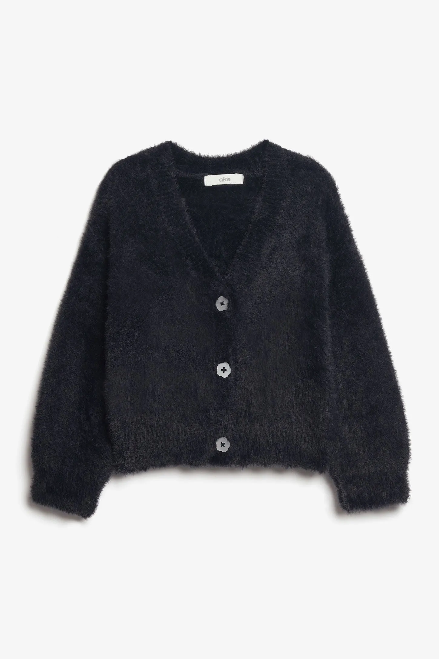 Cardigan tricot pelucheux - Bébé fille