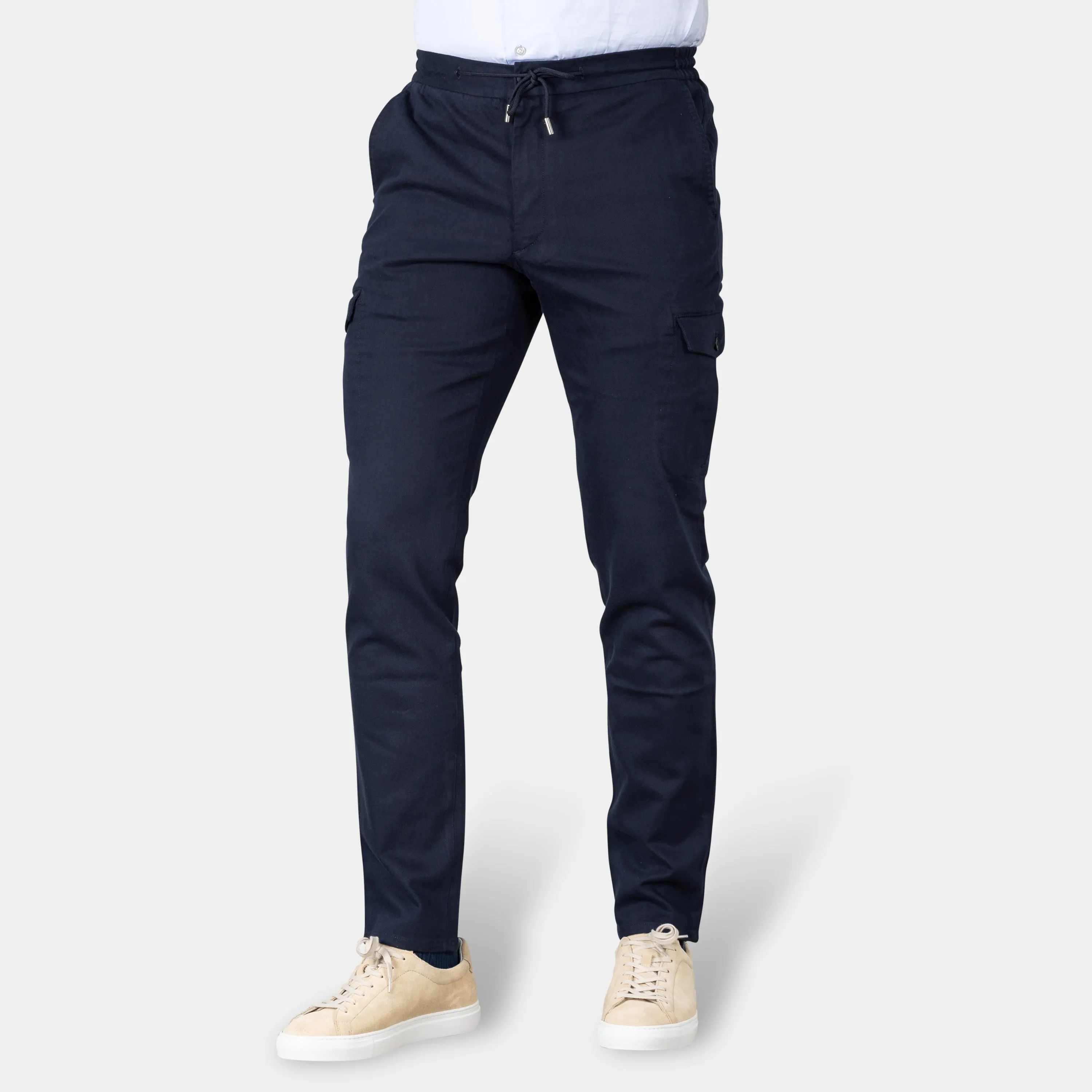 Cargo Chinos - Dökkbláar