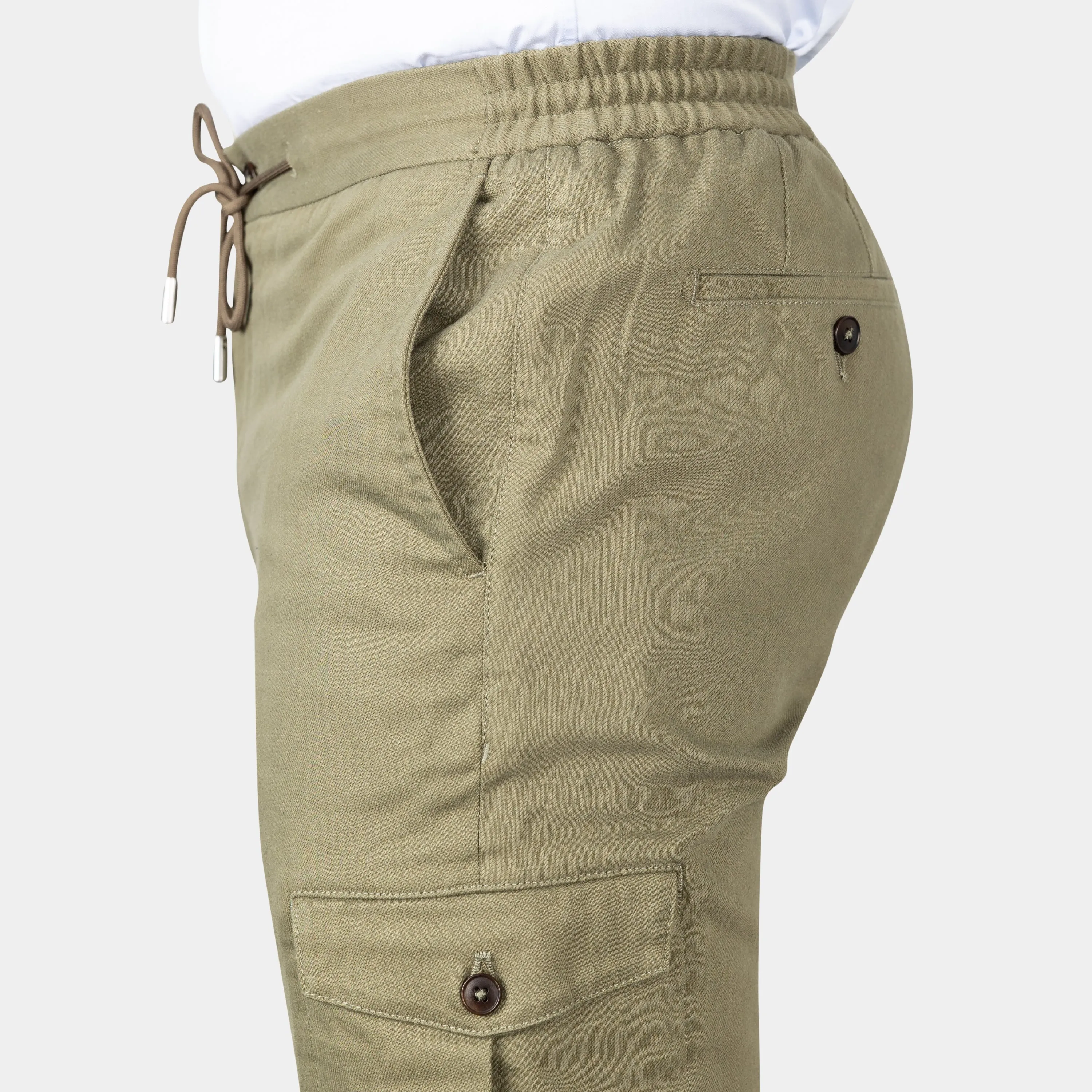 Cargo Chinos - Grænar