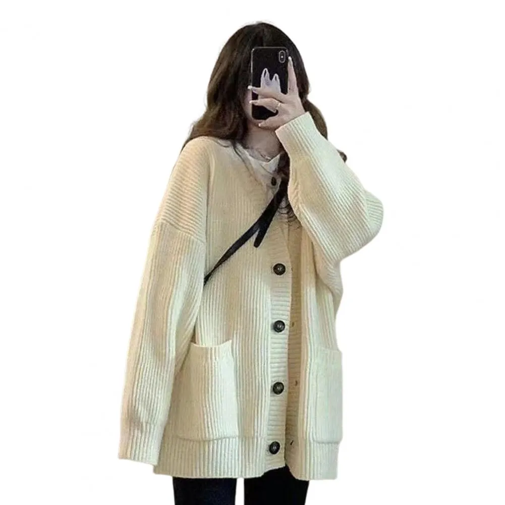 Casual Warm Cotton Knitwear Cardigan for Women | Perfect for Everyday Wear