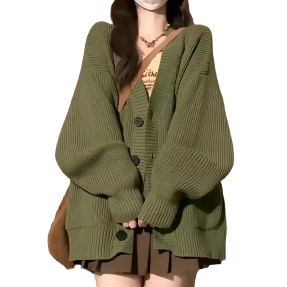 Casual Warm Cotton Knitwear Cardigan for Women | Perfect for Everyday Wear