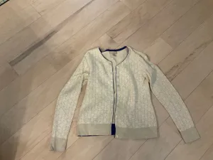 {{ClientCode}} TAN BANANA REPUBLIC CARDIGAN, SMALL