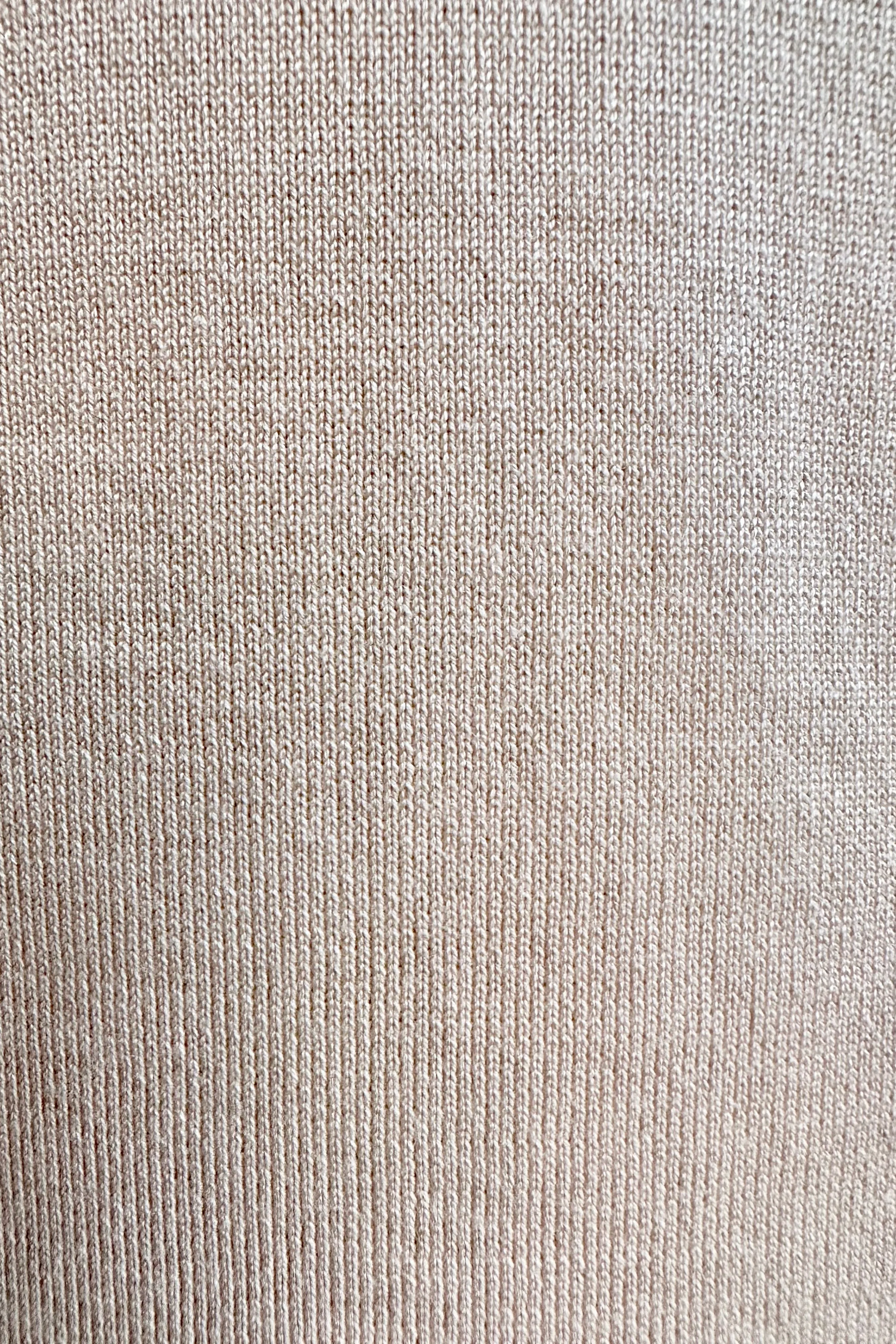 Cream Pullover Fine Knit Sweater by Compania Fantastica