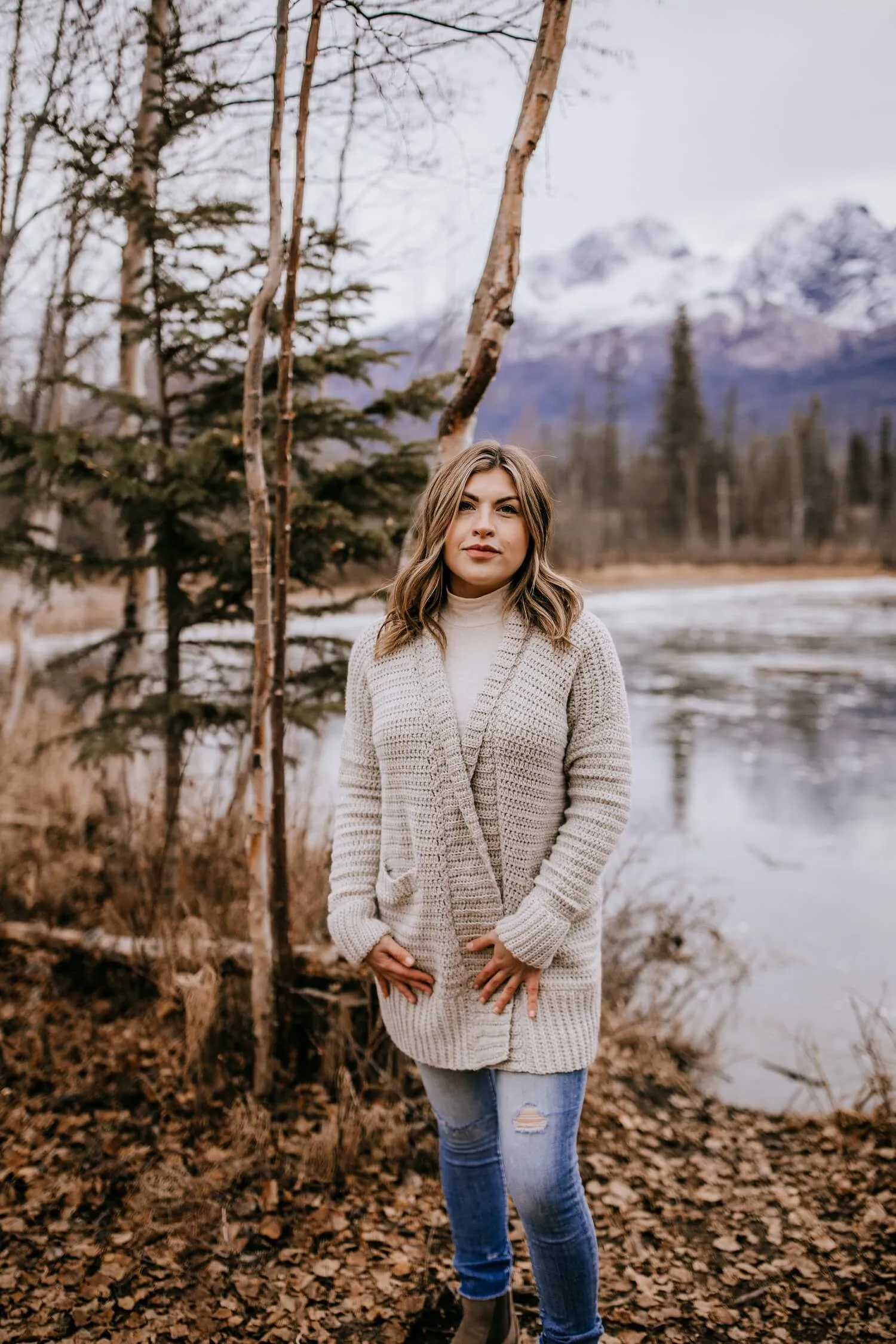Crochet Kit - Fireside Crochet Cardigan