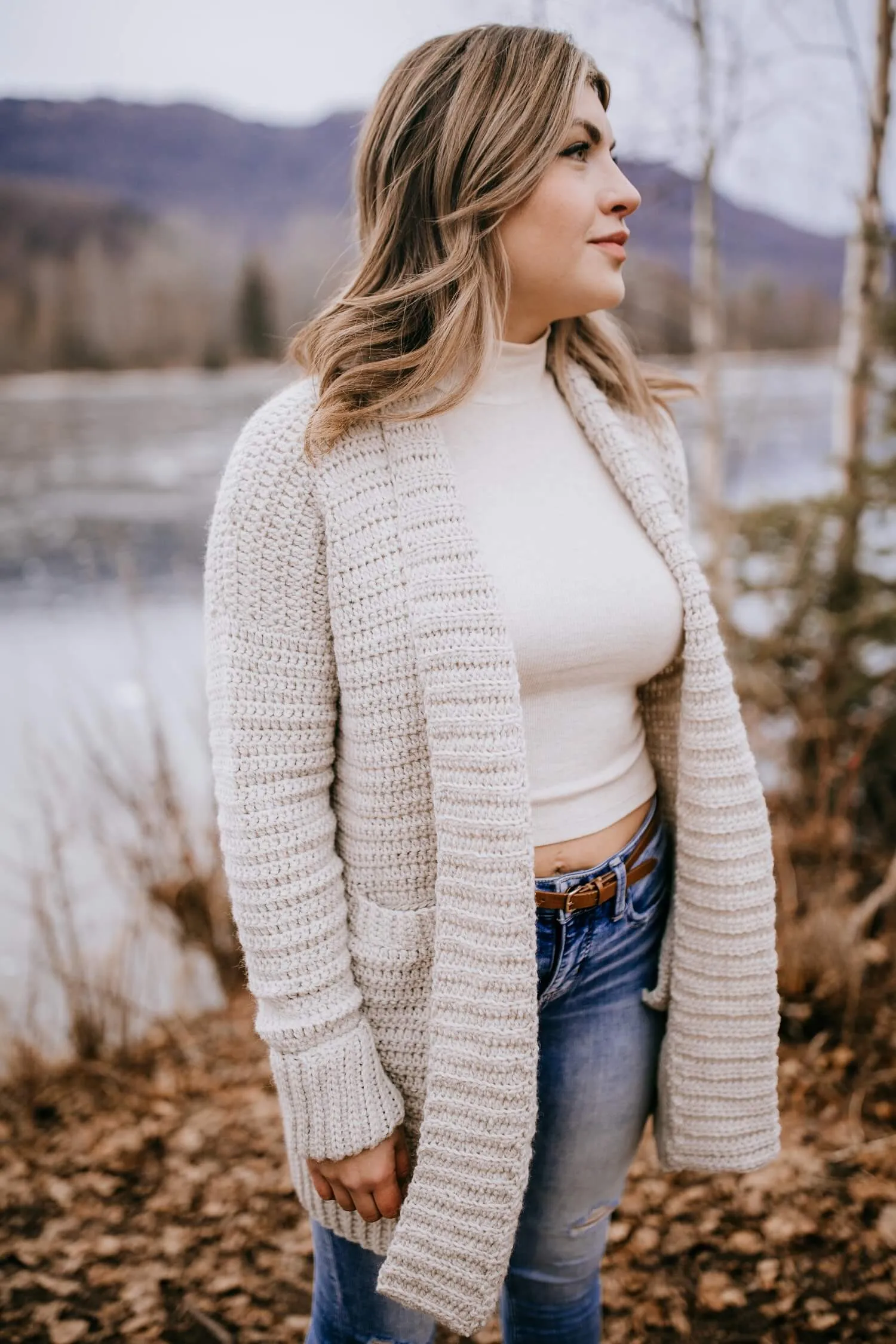 Crochet Kit - Fireside Crochet Cardigan