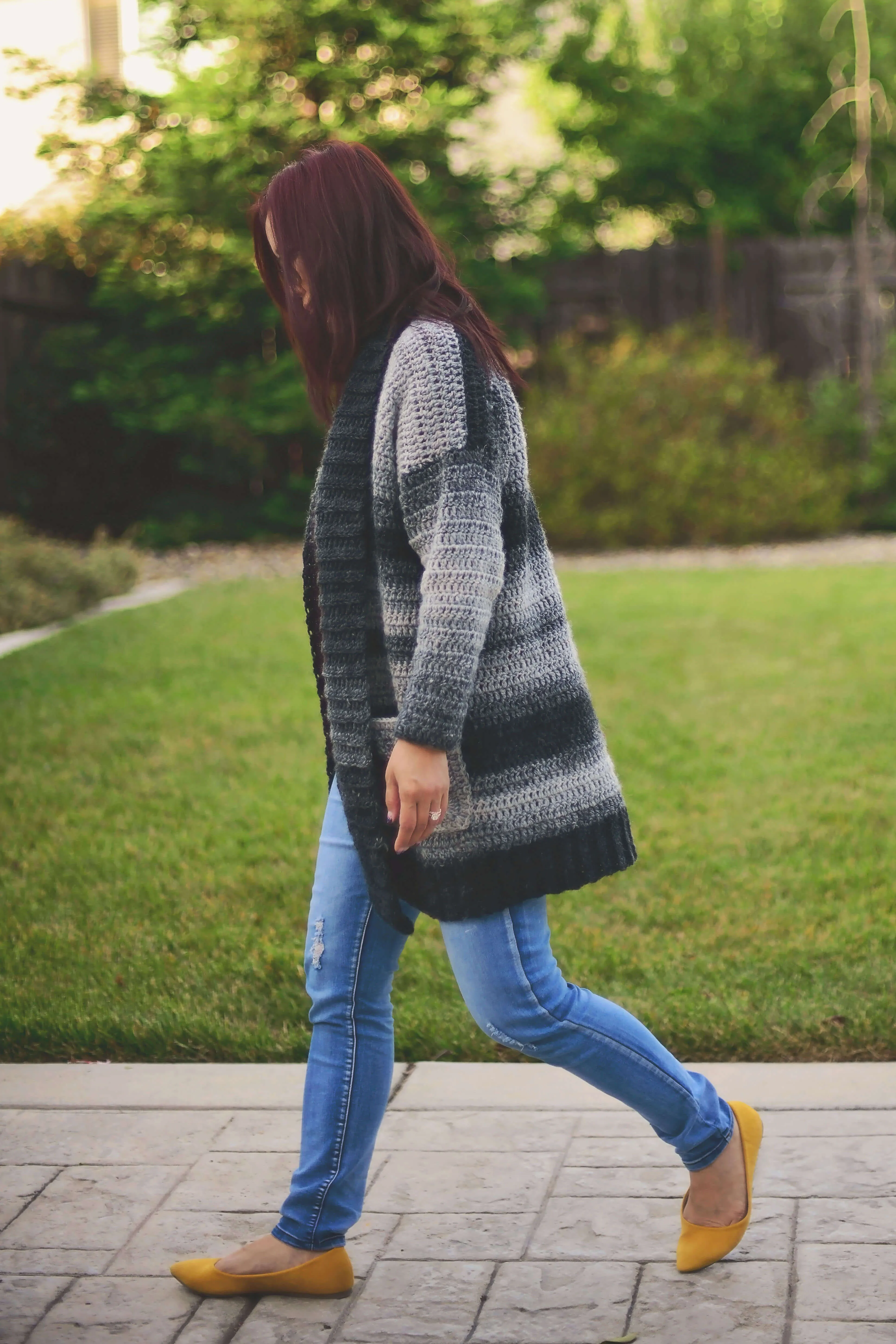 Crochet Kit - Granni Pocket Cardigan