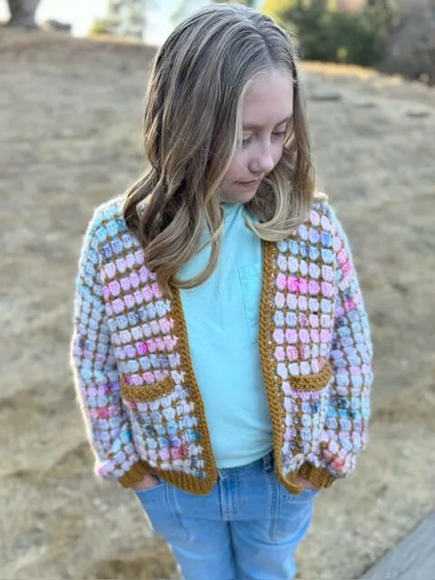 Crochet Kit - The Mini Magnus Cardigan
