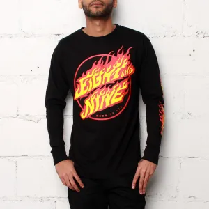 Cruz L/S T Shirt Black
