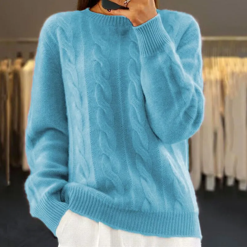 Debbie | WARM KNITTED SWEATER IN WOOL