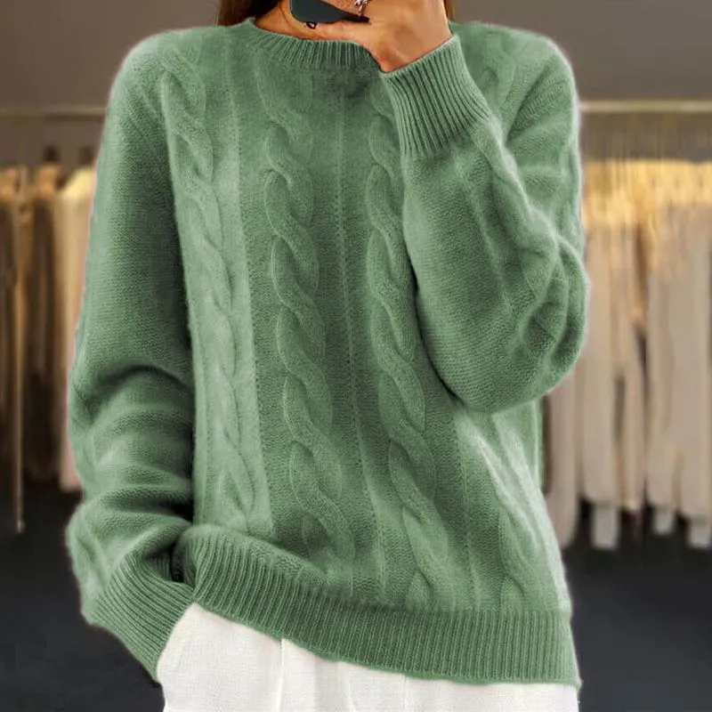 Debbie | WARM KNITTED SWEATER IN WOOL
