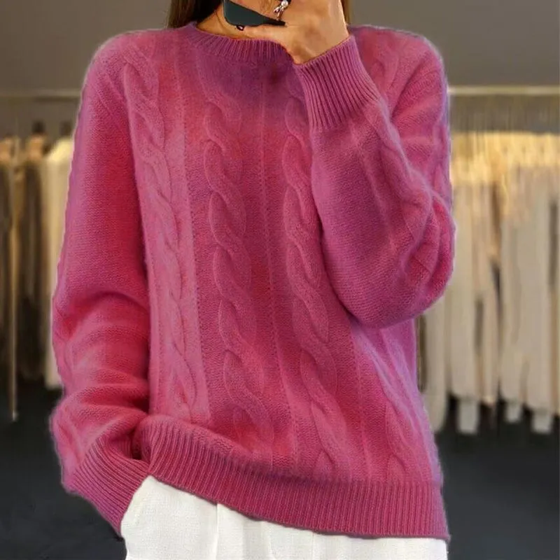 Debbie | WARM KNITTED SWEATER IN WOOL