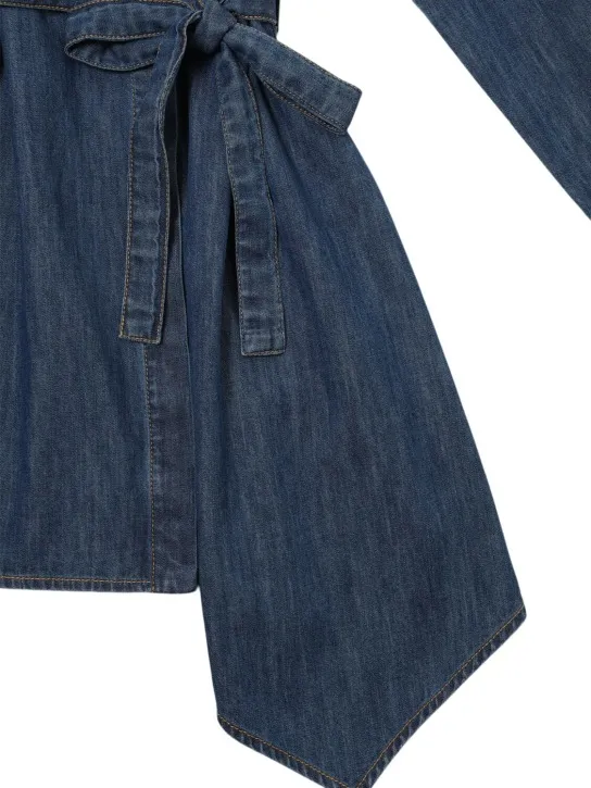 Diesel Kids   Cotton denim dress w/belt 