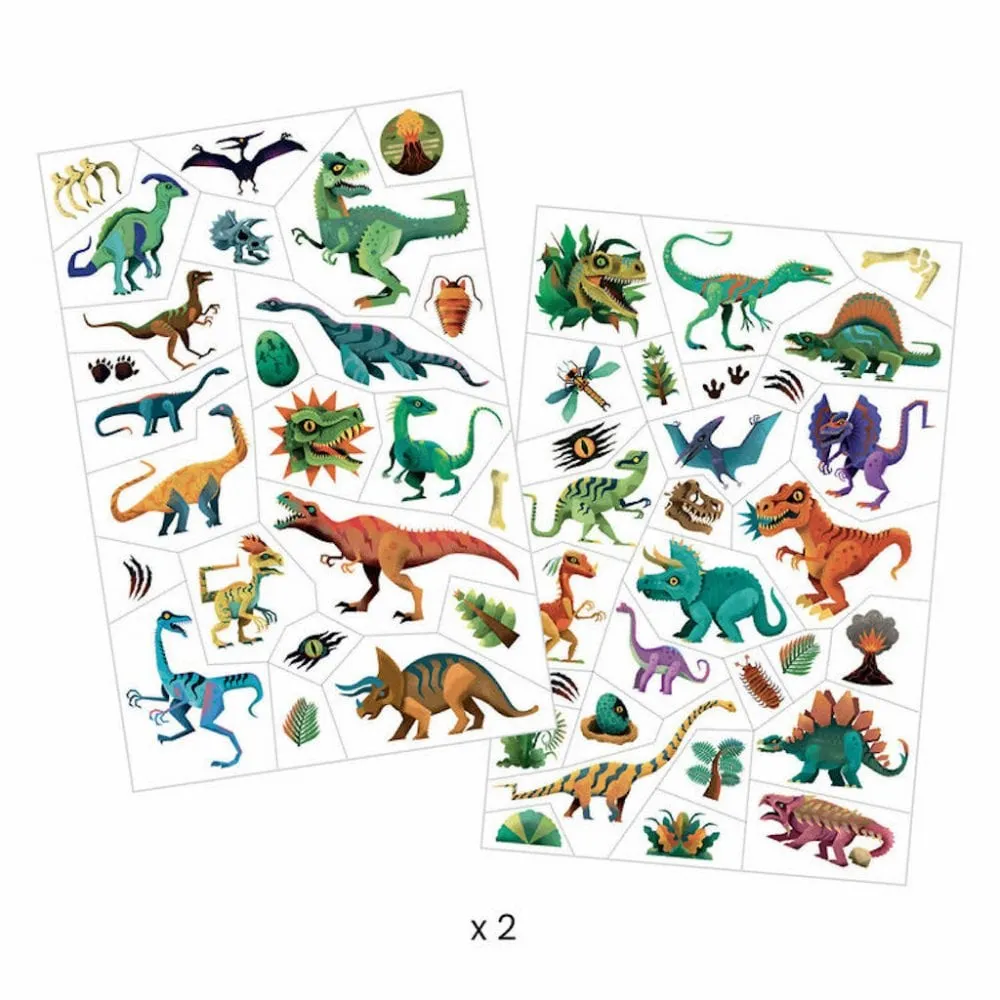 Djeco Tattoos -Dino Club