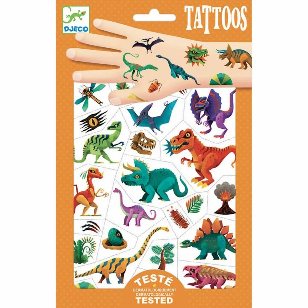 Djeco Tattoos -Dino Club