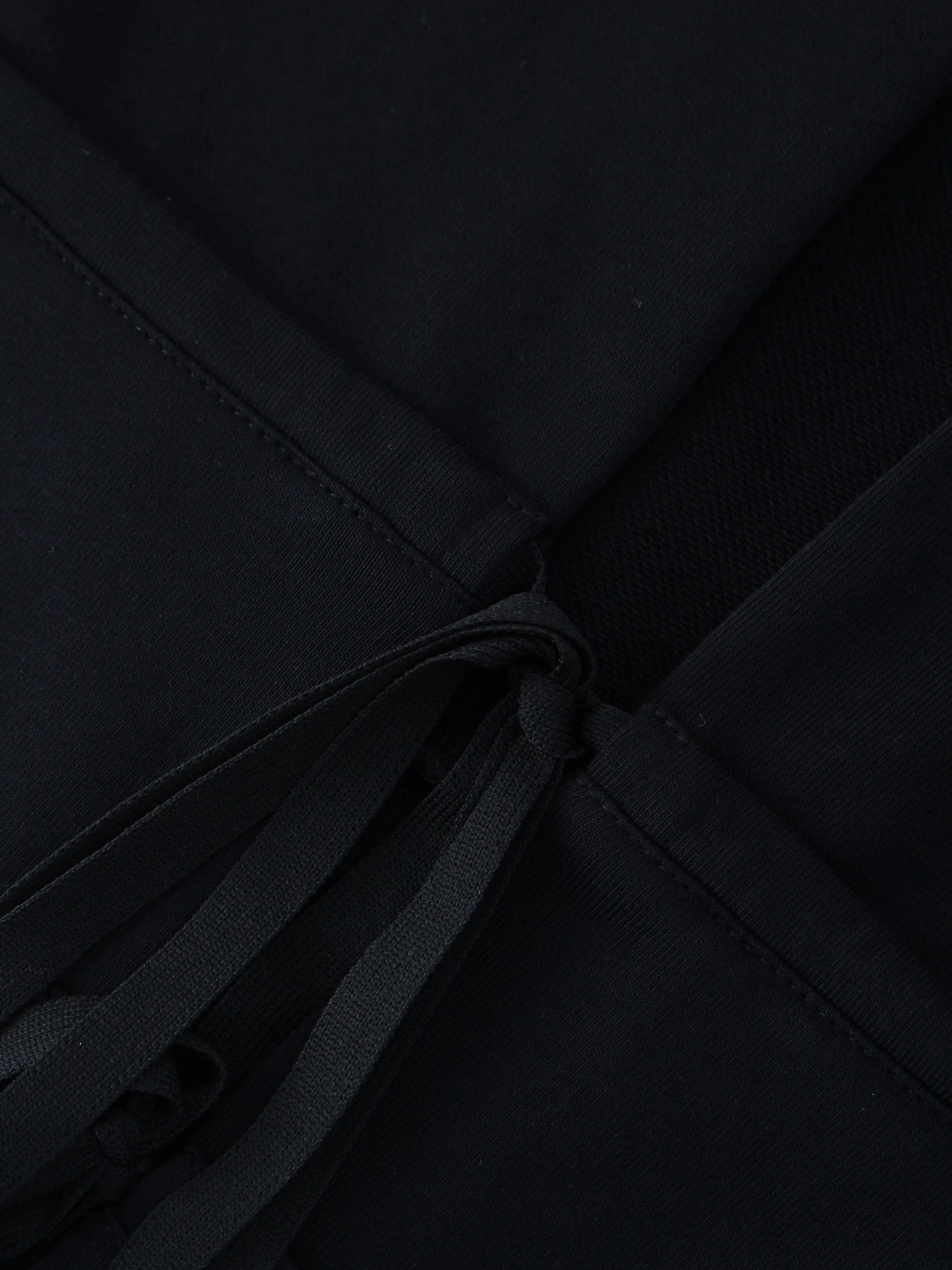Double Tie Cardigan-Black