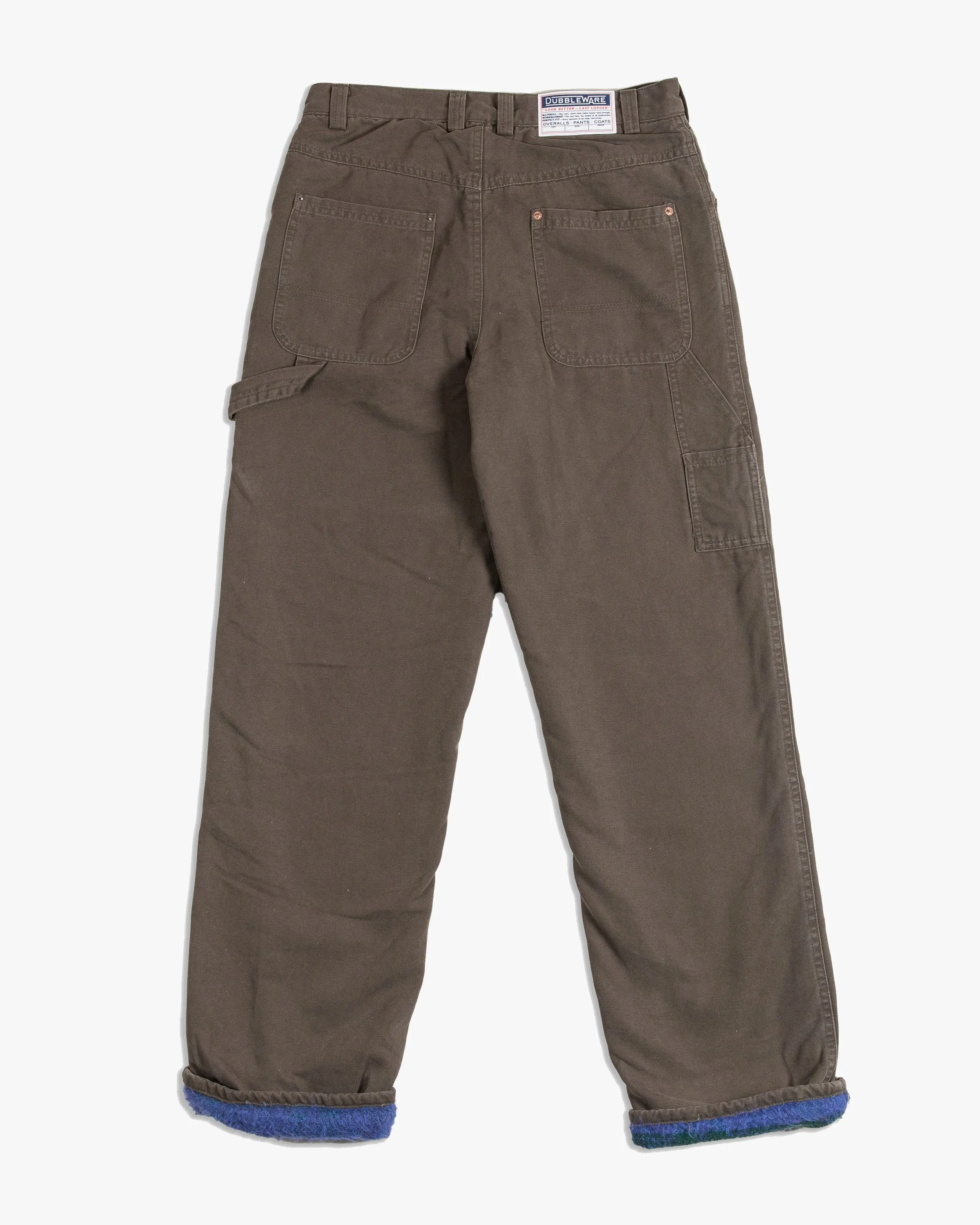 Dubbleware Belmont Blanket Lined Hammer Pants - Sea Kelp