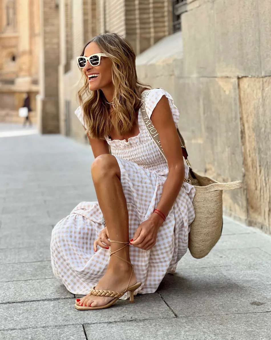 Elissa - Joyful Retro Summer Dress
