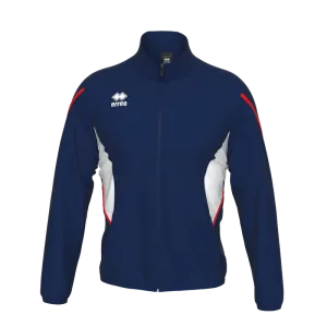 ERREA CHRISTOPHER FULL ZIP TRACK JACKET NAVY WHITE RED