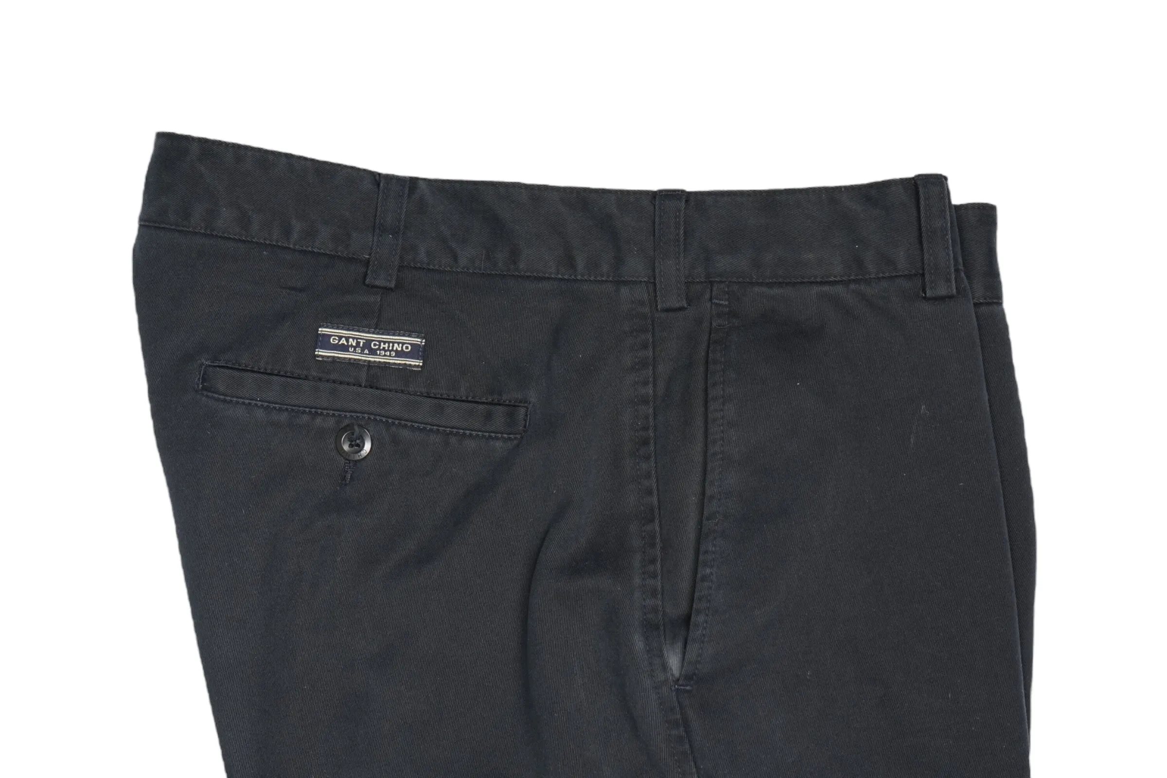 Gant - Navy Cotton Chinos 34/34