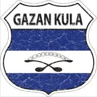 Gazan Kula Highway Shield Novelty Metal Magnet HSM-257