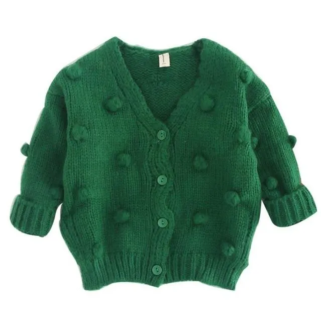 Gorgeous Ball In Hand Girls Sweater Cardigan 9m -3 Years