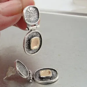 Hadar Jewelry Handmade 9k Yellow Gold Sterling Silver Necklace (I n834)