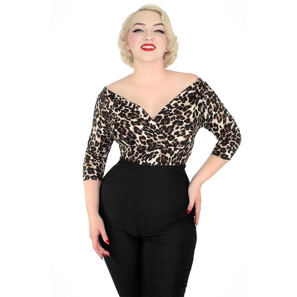 Hemet High Waist Cigarette Pants in Black