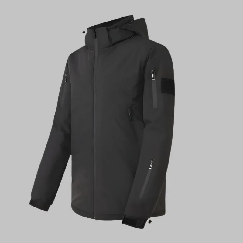 Intelligent heating jacket for men and women, waterproof heating jacket, winter cold proof jacket, warm jacket, electric heating jacket