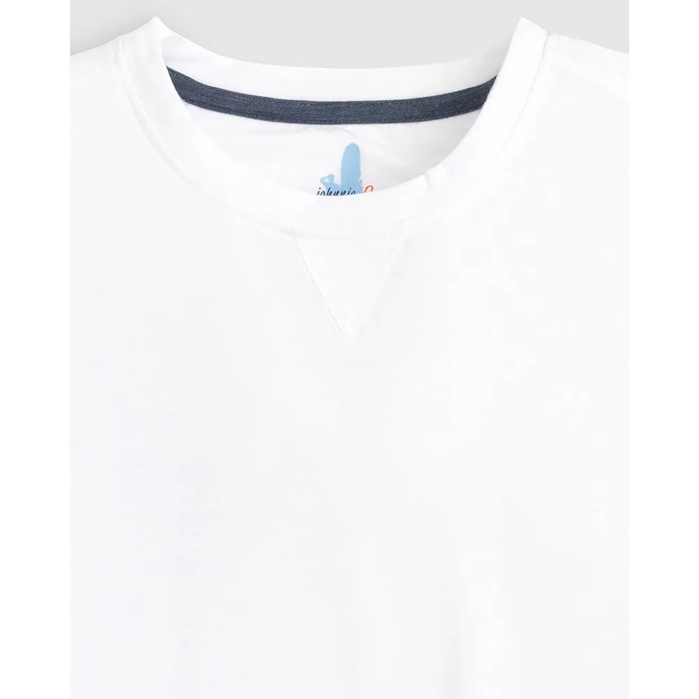 Johnnie-O Course Prep-Formance Long Sleeve T-Shirt - White*