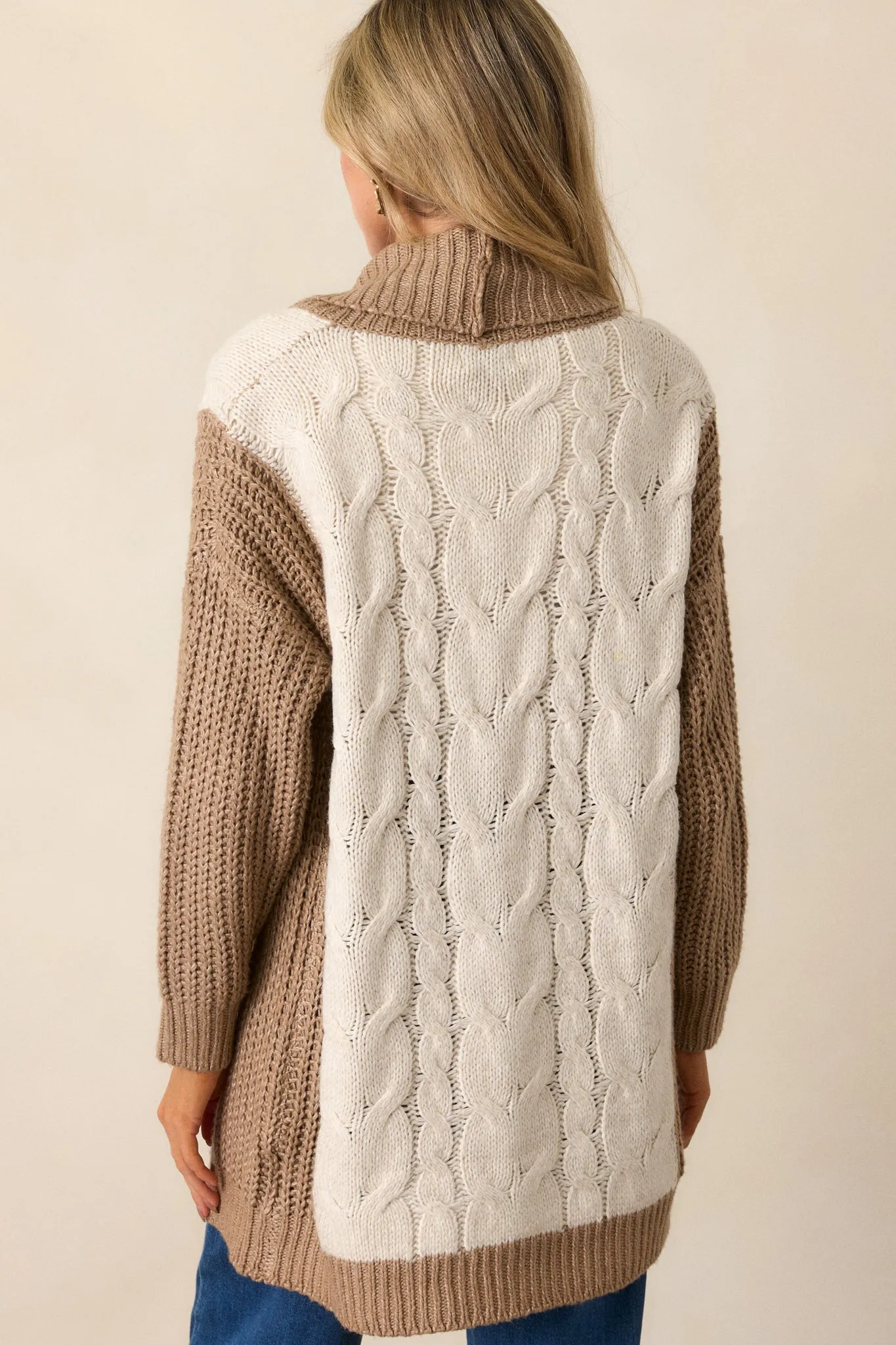 Just For Me Tan Cardigan