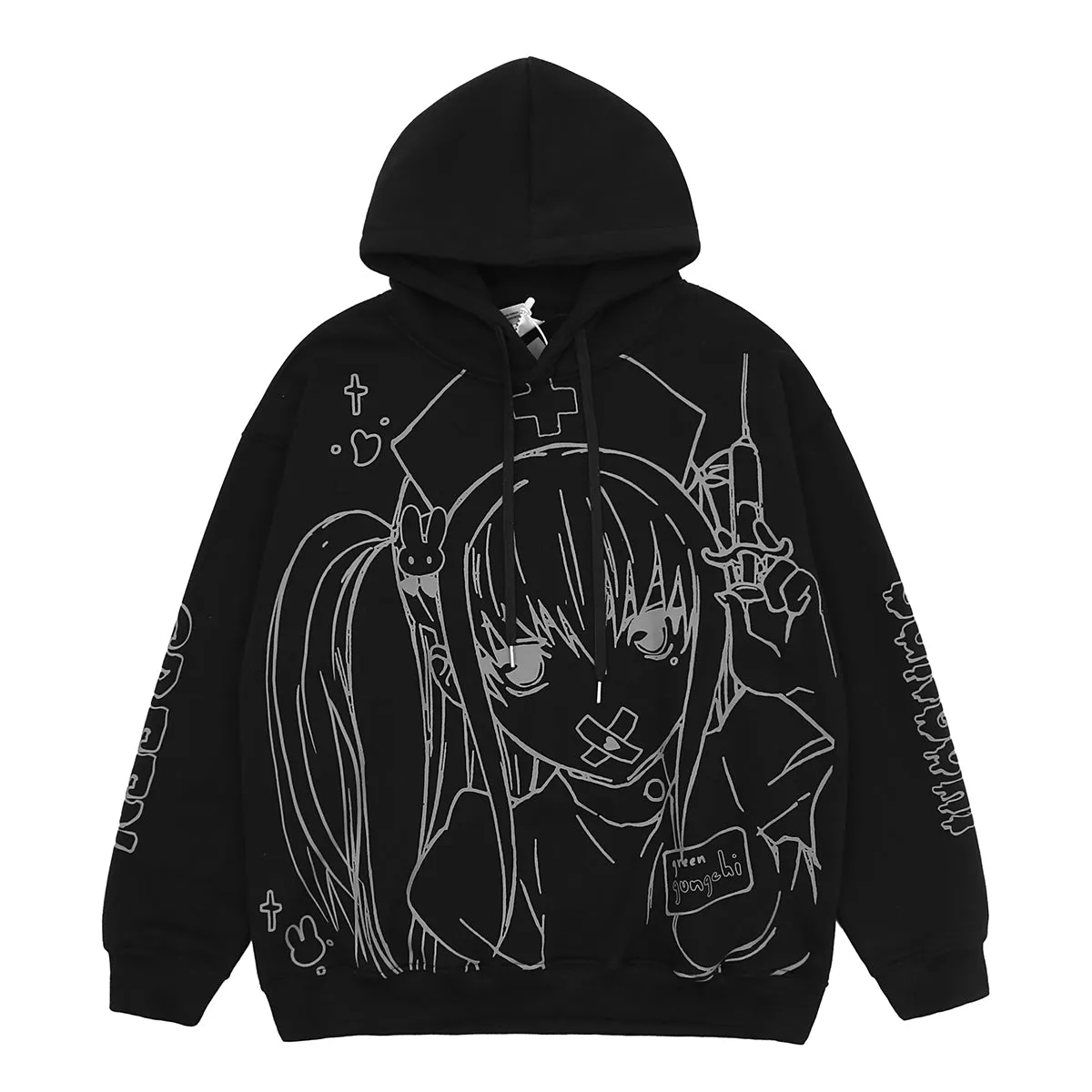 Kawaii Artistic Nurse Hoodie