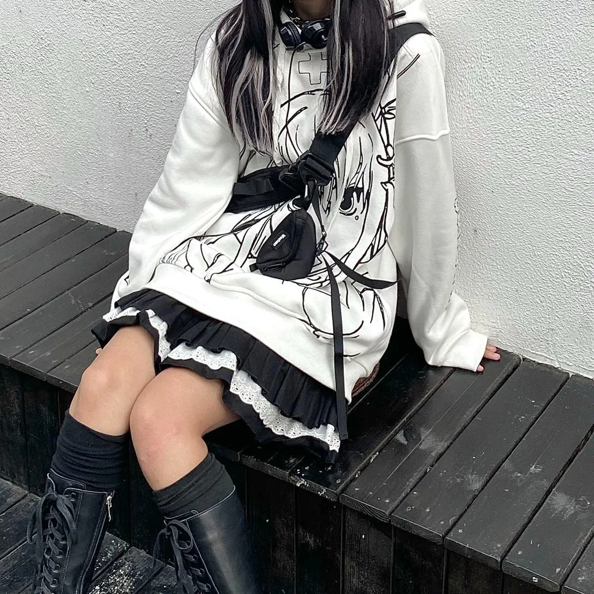 Kawaii Artistic Nurse Hoodie