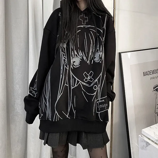 Kawaii Artistic Nurse Hoodie