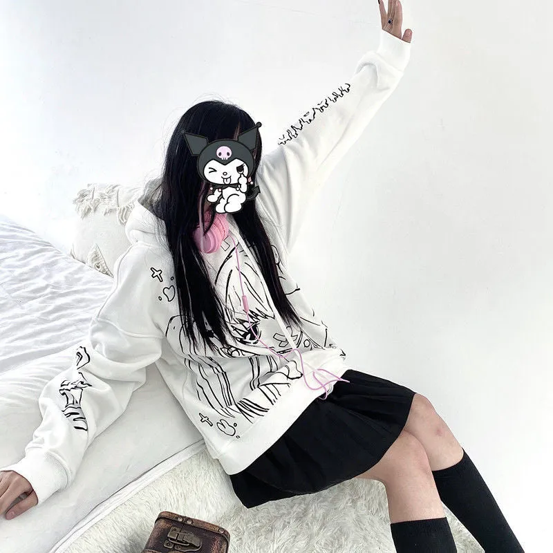 Kawaii Artistic Nurse Hoodie