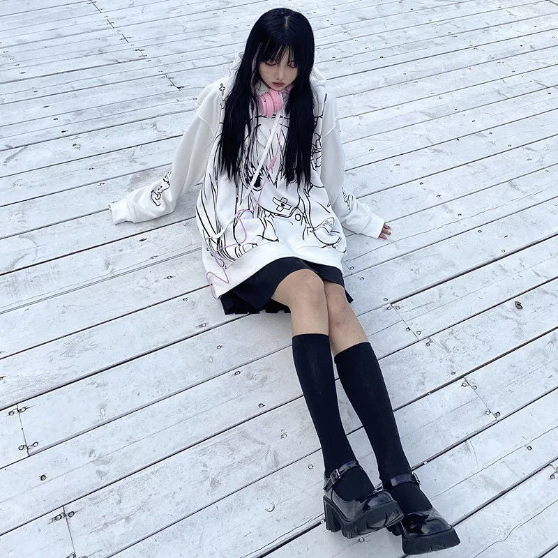 Kawaii Artistic Nurse Hoodie