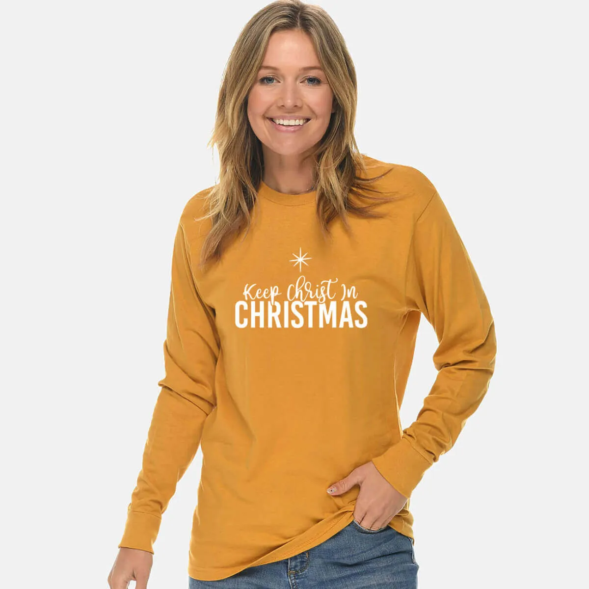 Keep Christ In Christmas Unisex Long Sleeve T Shirt