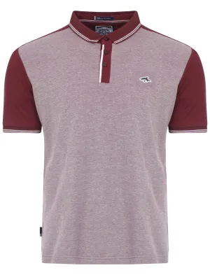 Le Shark Brewer red polo shirt