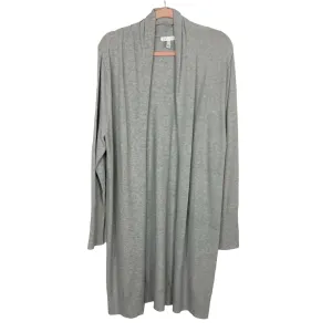 Leith Grey Open Front Cardigan- Size M
