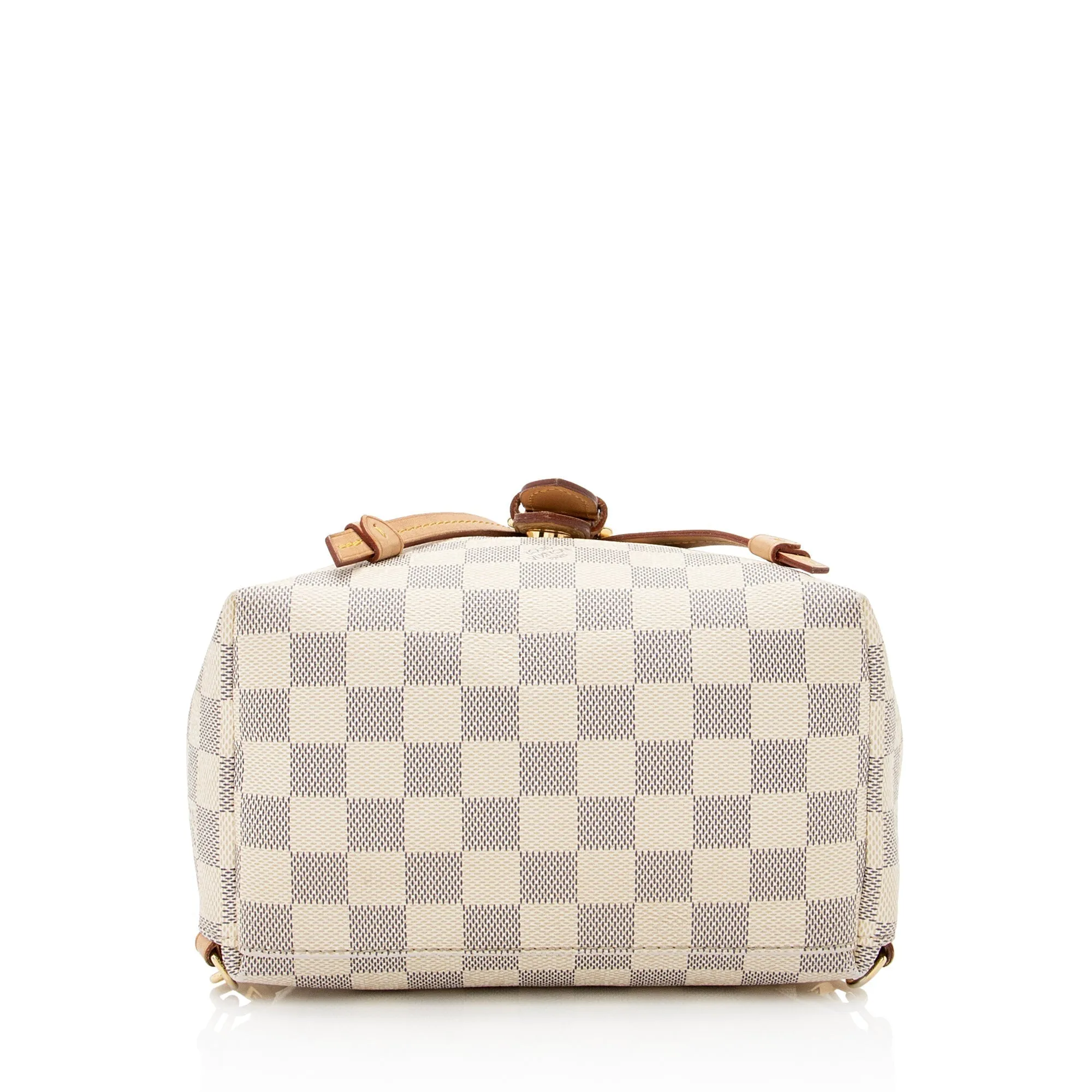 Louis Vuitton Damier Azur Sperone BB Backpack (SHF-22428)